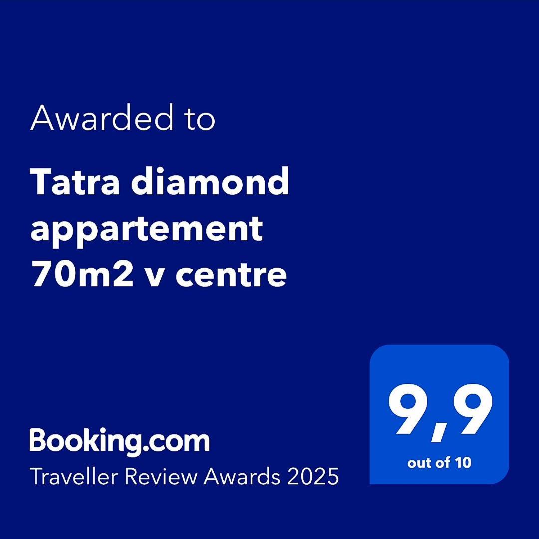 Tatra Diamond Appartement 70M2 V Centre Poprad Esterno foto